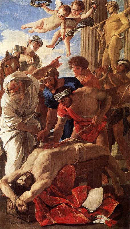 Nicolas Poussin The Martyrdom of St Erasmus China oil painting art